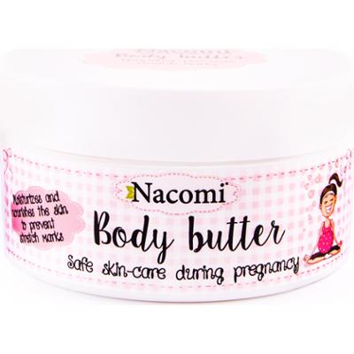Nacomi Body Butter - nawilżające masło do ciała dla kobiet w ciąży, 100ml