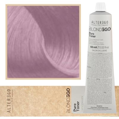 Alter Ego BlondEgo Pure Toner - ochładzający kolor toner do włosów blond, różne kolory, 60ml Cipria Dusty Pink | Pastelowy Blond