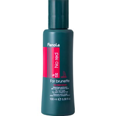 Fanola No Red - maska do włosów brązowych przeciw ciepłym refleksom, 100ml