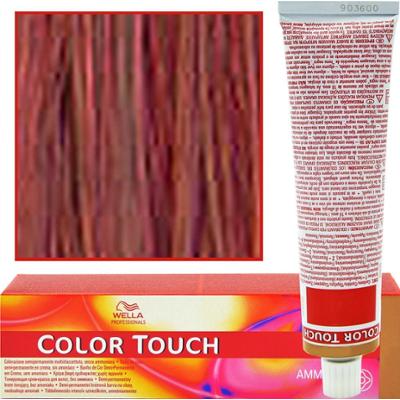 Wella Color Touch - profesjonalna farba do włosów bez amoniaku, 60 ml 77/45 Jedwabista Czerwień