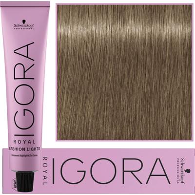 Schwarzkopf Professional Igora Royal Fashion Lights – nadająca blasku farba do włosów, 60ml L-24 | Blond Miedziano Beżowy