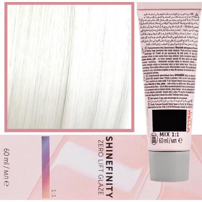 Wella Shinefinity Zero Lift Glaze - profesjonalna farba do włosów, 60ml 00/00 | Clear