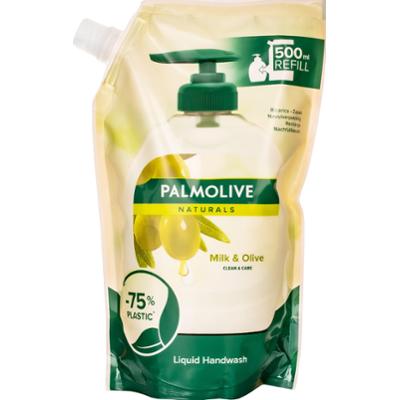 Palmolive Milk & Olive - oliwkowe kremowe mydło w płynie do uzupełnienia 500ml