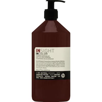 Insight Incolor Anti yellow Shampoo - szampon do włosów blond i siwych, 900ml
