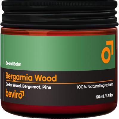Beviro Beard Balm Bergamia Wood - balsam do stylizacji brody, 50ml