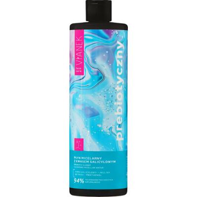 Vianek Prebiotyczny nawilżający płyn do mycia twarzy z kwasem salicylowym, 400ml