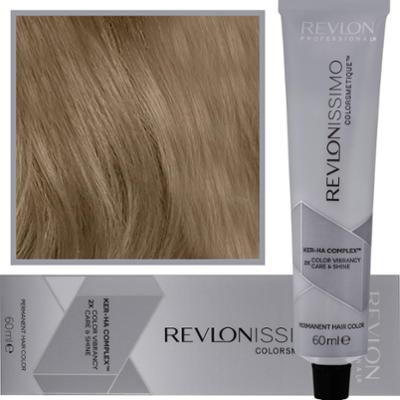 Revlon Revlonissimo Colorsmetique High Coverage - profesjonalna farba do siwych włosów, 60ml HC 6 | Ciemny Blond