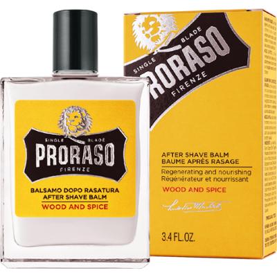 Proraso Wood & Spice After Shave - nawilżający balsam po goleniu, 100ml