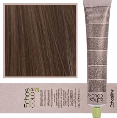 Echosline Echos Color Colouring Cream - wegańska farba do włosów, 100ml 55,0 | Extra Intensywny/Jasny Kasztan