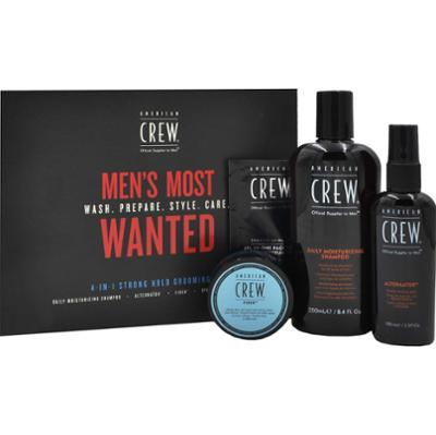 American Crew Men's Most Wanted Strong Hold Zestaw kosmetyków dla mężczyzn