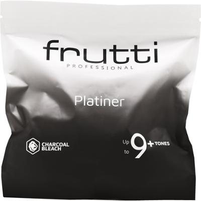 Frutti Rozjaśniacz Platiner - rozjaśnienie nawet o 9 tonów z węglem bambusowym, 500g