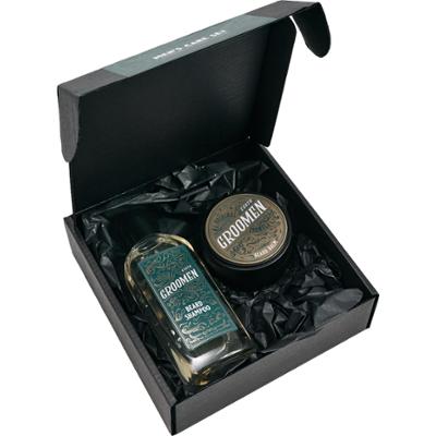 Groomen EARTH Zestaw do brody - szampon oraz balsam do brody, 150ml+50g