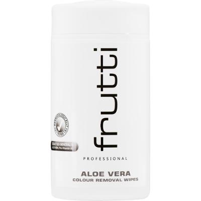 Frutti Chusteczki z aloesem do usuwania śladow farby, bezpieczne dla skóry, 100szt.