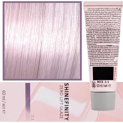 Wella Shinefinity Zero Lift Glaze - profesjonalna farba do włosów, 60ml 09/65 | Bardzo Jasny Fioletowy Mahoniowy Blond