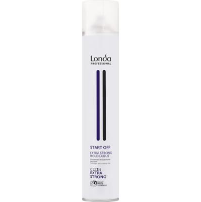 Londa Start Off Extra Strong Hold Laque – bardzo mocny lakier do włosów, utrwala do 24h, 500ml