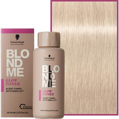 Schwarzkopf BlondMe Glow Toner – profesjonalny toner do włosów blond, 60 ml 7-01 | Glossed Cedar - Cedr