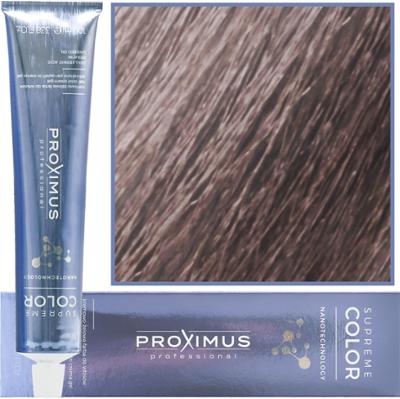 Proximus Supreme Color Nanotechnology – profesjonalna farba do włosów z kwasem hialuronowym, 100ml 11,81 | Super Rozjaśniający Tytoniowy Blond