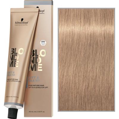 Schwarzkopf Professional BlondMe Lift&Blend – rozjaśniający krem do włosów blond, 60ml Brown Mahogany | Brązowy Mahoń
