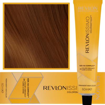 Revlon Revlonissimo Colorsmetique - kremowa farba do włosów, 60ml 4,3 | Średni Złoty Brąz