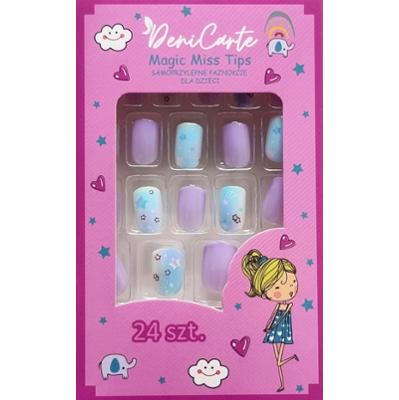 Deni Carte Tipsy Kids - tipsy przyklejane dla dzieci, różne wzory Gwiazdki | Niebiesko-Fioletowe