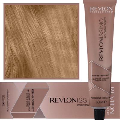 Revlon Revlonissimo Colorsmetique High Coverage - profesjonalna farba do siwych włosów, 60ml HC 7,41 | Średni Kasztanowy Popielaty Blond