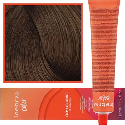 Inebrya Color - farba krem koloryzujący do włosów, 100ml 7/00 | Intensywny Blond
