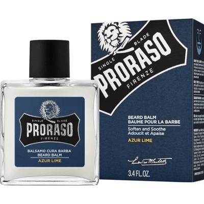 Proraso Azur Lime Beard Balm - lekki balsam do brody o cytrusowym zapachu, 100ml