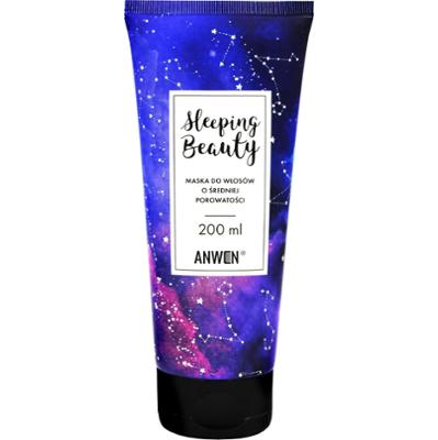 Anwen Sleeping Beauty nocna maska do włosów o średniej porowatości 200ml