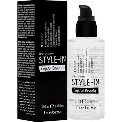Inebrya Style-In Crystal Beauty - fluid nabłyszczający do włosów, 100ml