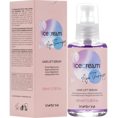 Inebrya Ice Cream Age Therapy Hair Lift - serum olejek do włosów zniszczonych, 100ml