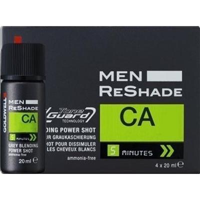 Goldwell Men ReShade - odsiwiacz do włosów dla panów 4x20ml 4CA Chłodny popielaty średni brąz