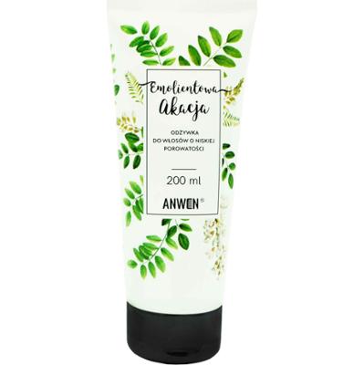 Anwen Emolientowa Akacja odżywka do włosów niskoporowatych 200ml