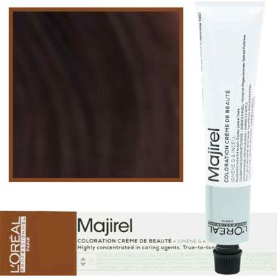 Loreal Majirel - profesjonalna farba do włosów, paleta kolorów, 50ml 6.8 Ciemny Blond Mokka