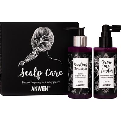 Anwen zestaw do pielęgnacji skory głowy wcierka + serum, 2x150ml