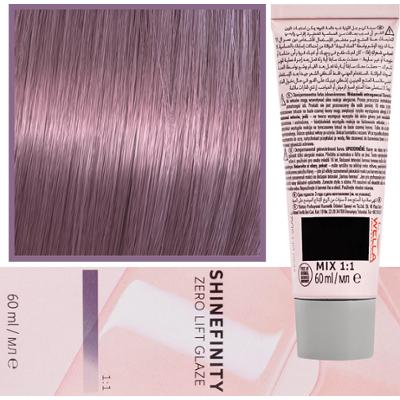 Wella Shinefinity Zero Lift Glaze - profesjonalna farba do włosów, 60ml 06/6 | Ciemny Fioletowy Blond