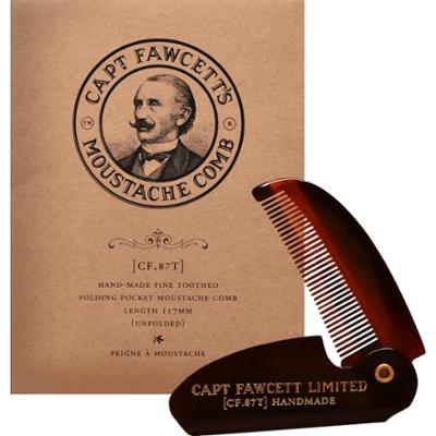 Captain Fawcett Moustache Comb – elegancki grzebień do wąsów