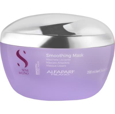 Alfaparf Semi Di Lino Smoothing Mask – nawilżająco-wygładzająca maska do włosów, 200ml