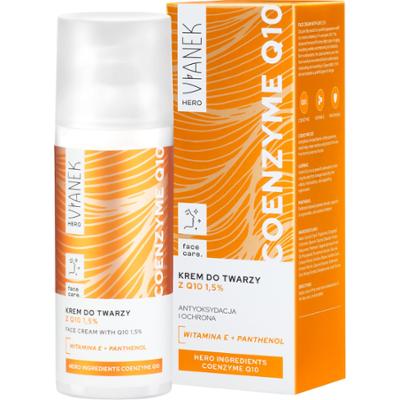 Vianek Hero - krem do twarzy z koenzymem Q10, 50ml