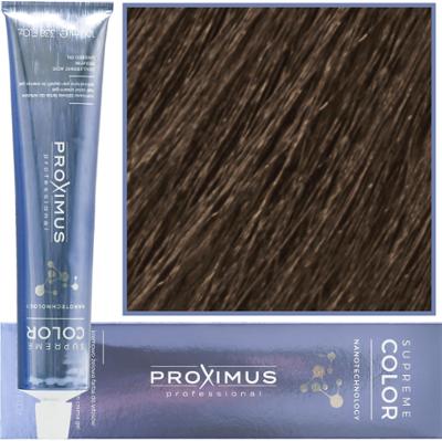 Proximus Supreme Color Nanotechnology – profesjonalna farba do włosów z kwasem hialuronowym, 100ml 8,1 | Jasny Popielaty Blond
