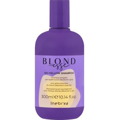 Inebrya Blondesse No Yellow - szampon niwelujący żółte refleksy, 300ml