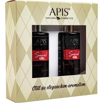 Apis Zestaw Sensual Girl – zestaw prezentowy dla kobiet, 2x300ml