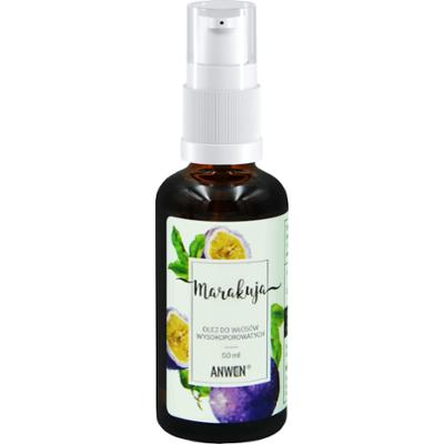Anwen Olej Marakuja nawilżający olej do włosów wysokoporowatych 50ml