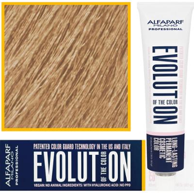 Alfaparf Evolution - wegańska farba do koloryzacji włosów, 60ml 10,3 | Najjaśniejszy Złocisty Blond