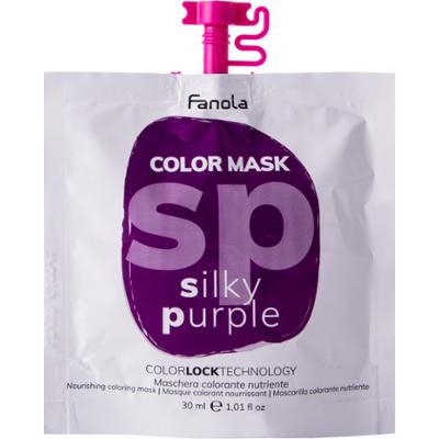 Fanola Color Mask - koloryzująca maska do włosów, różne kolory 30ml Silky Purple