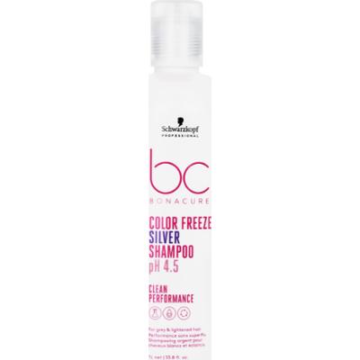 Schwarzkopf BC Color Freeze Silver Shampoo pH 4,5 - szampon do włosów siwych, 1000ml