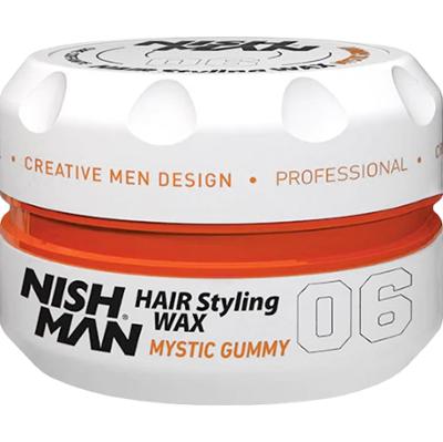 Nishman Hair Wax 06 Mystic Gummy - wosk do modelowania włosów, 150ml