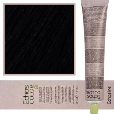 Echosline Echos Color Colouring Cream - wegańska farba do włosów, 100ml 1,11 | Czarnonebieski