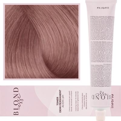 Inebrya Blondesse Toner - toner do włosów, neutralizujący żółte refleksy, 100ml DT07 | Różowy Złoty Perłowy