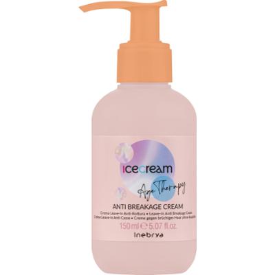 Inebrya Ice Cream Age Therapy Anti Breakage - krem zabezpieczający końcówki włosów, 150ml