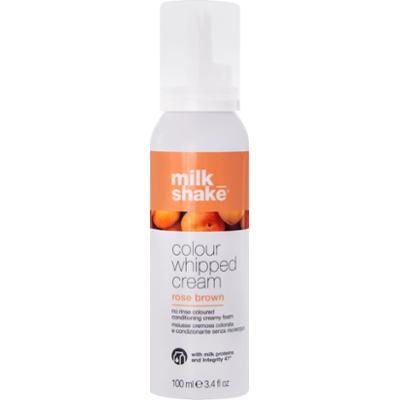 Milk Shake Color Whipped Cream Beige Blonde – pianka koloryzująca i odżywcza bez spłukiwania 100 ml Rose Brown